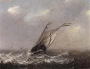 unknow artist a smalschip on choppy seas,other shipping beyond china oil painting artist